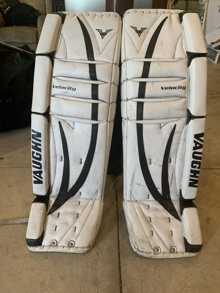 Vaughn Velocity V5 Goalie leg pads USED