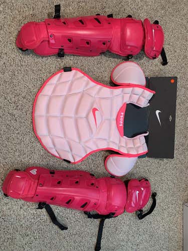 Adult Nike Catcher's Set Mother’s Day Pink