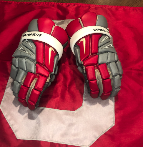 Slightly Used- Ohio State Exclusive- Vapor Elite- Ryan Terefenko Gloves
