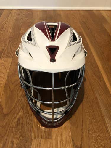 White Used Adult Player's Cascade R Helmet