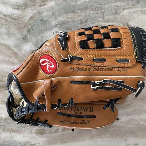 Brown Kid Pitch (9YO-13YO) Infield 11" Baseball Glove
