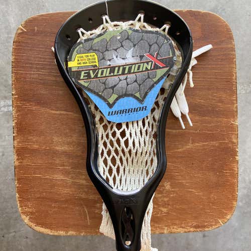 Black New Attack & Midfield Strung Evo X Head