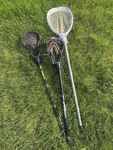 Lot Of Lacrosse Sticks