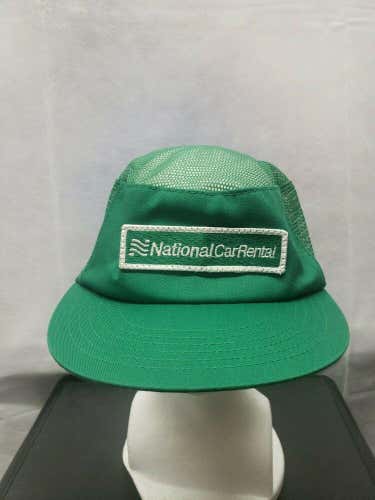 Vintage National Car Rental Mesh Snapback Hat