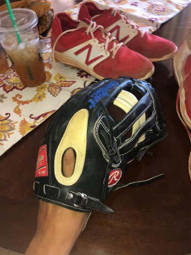 Black Used Outfield Pro Preferred 12.75" Baseball Glove