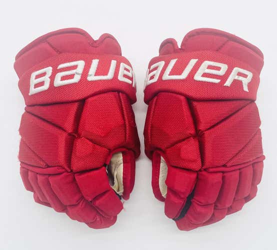 Bauer Vapor 2X Pro Hockey Gloves-13"-Red