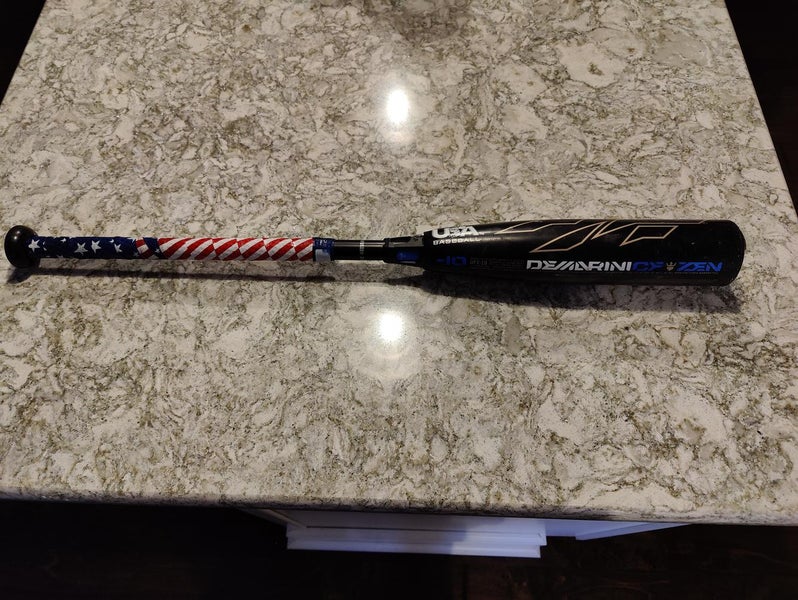 Used Kid Pitch (9YO-13YO) 2020 DeMarini Composite CF Zen Bat (-10) 19 oz 29"