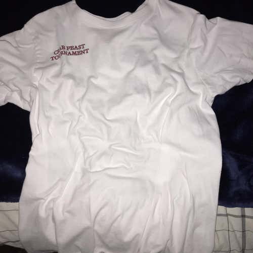 Crab Feast 2018 White Adult Small Nike Shirt