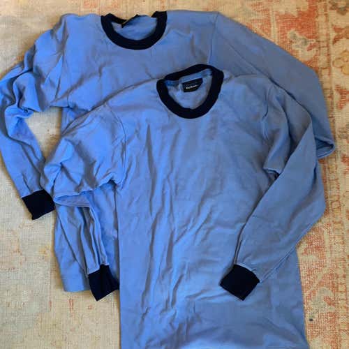 Classic Stanfield Trifilar Polo Top M Blue