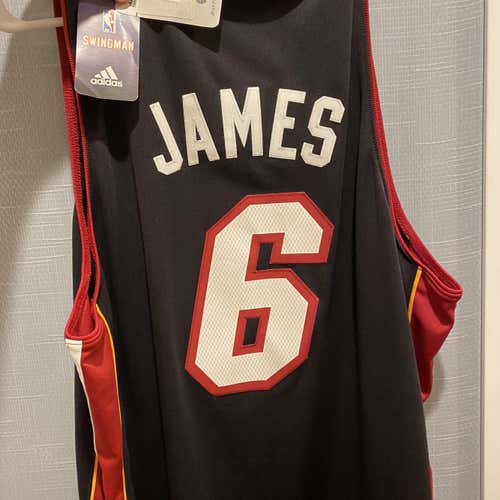 Lebron James Miami Heat #6 Jersey, XL Swing man (