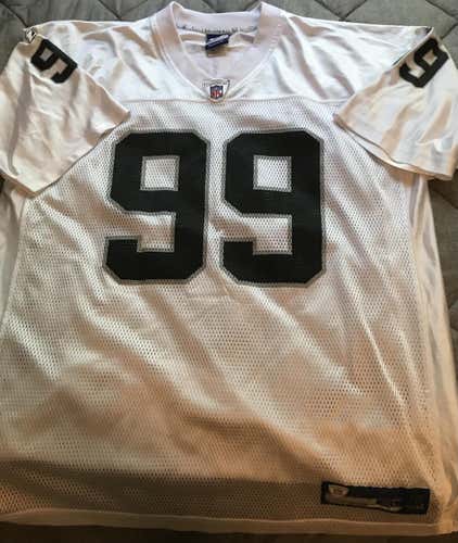Oakland Raiders Warren Sapp Reebok Jersey
