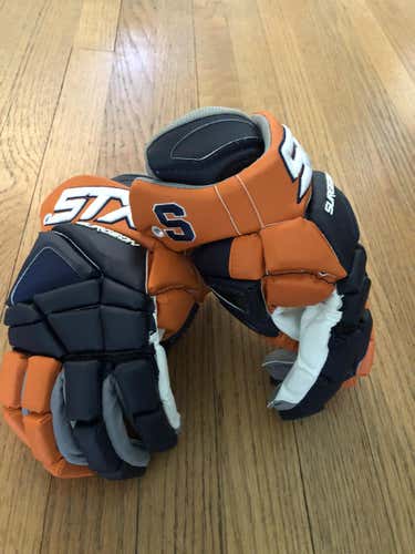 *BRAND NEW* Syracuse Orange STX Surgeon 500 Lacrosse Gloves 13"