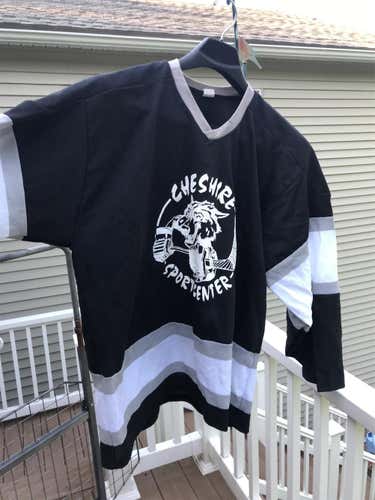 Black Practice Jersey Large