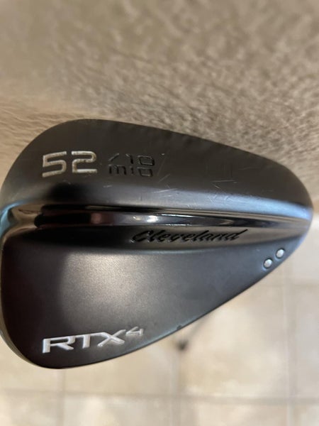 Used Cleveland Right Handed RTX 4 Wedge 52 Degree Steel Shaft
