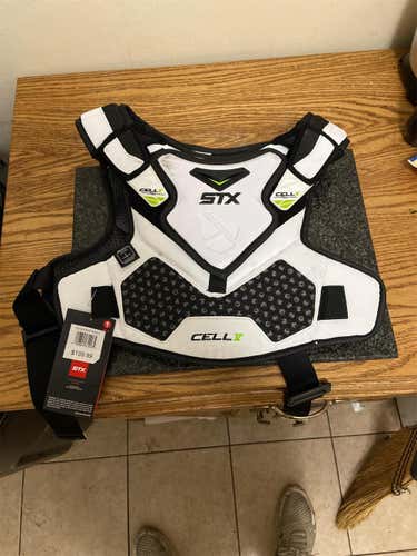 New Large STX Cell IV Shoulder Pads