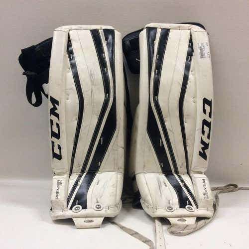 Used Ccm Premier R1.s 23" Ice Hockey Goalie Leg Pads