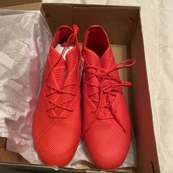 Red New Men's Size 11.5 (Women's 12.5) Adidas Nemeziz Cleats