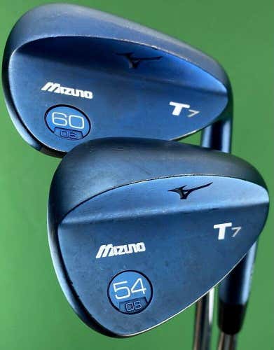 Mizuno T7 Blue Ion Wedge Set 54-08*, 60-06* Stiff Modus 3 Tour 125 Stiff #2256