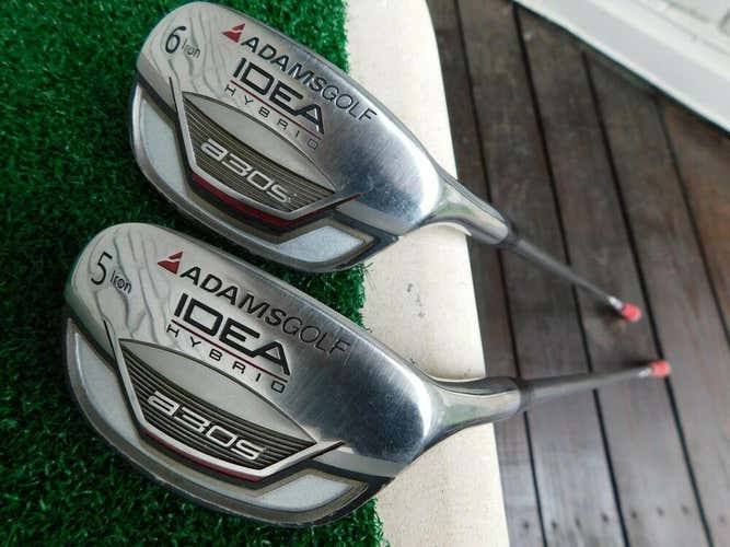 Adams IDEA a3OS (5 & 6) Hybrid Set w/ Grafalloy Lite Flex Shafts
