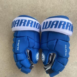 Colorado Avalanche Megna Blue New Warrior Alpha DX Pro 14" Pro Stock Gloves