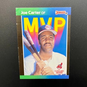 1989 VINTAGE JOE CARTER MLB BASEBALL TRADING CARD - Cleveland Indians