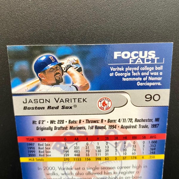 Jason Varitek Baseball Cards