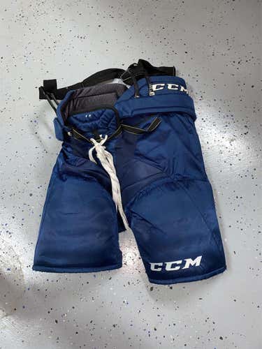 Navy Senior Medium CCM Super Tacks Hockey Pants