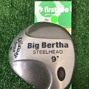 Callaway Big Bertha Steelhead Driver 9* RCH Pro Series 1.1 Graphite Shaft