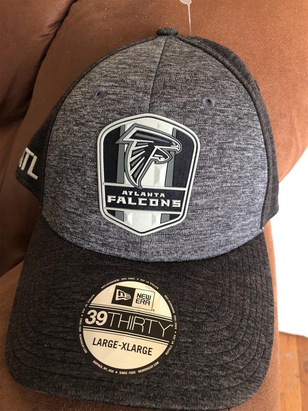 Men's New Era Black Atlanta Falcons City Originals 39THIRTY Flex Hat Size: Medium/Large