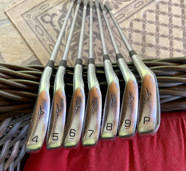 Used Men's Mizuno MX-300 Iron Set 4-PW, Regular Flex Steel Shaft Right Handed