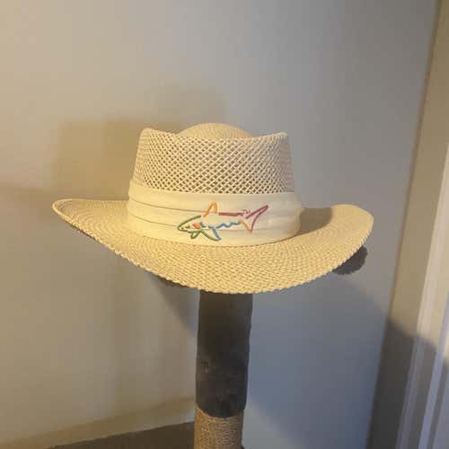 Greg Norman straw sunhat