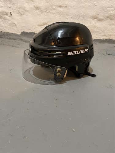 Black Used Medium Bauer 4500  Helmet