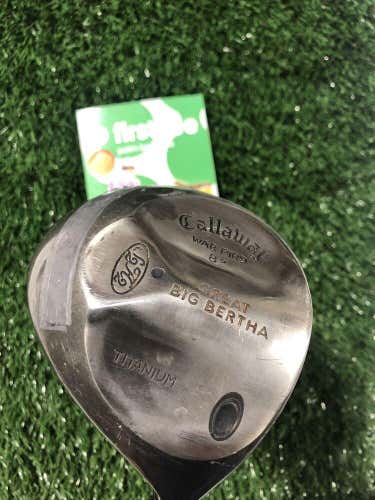 Callaway Great Big Bertha Driver 8* X Stiff Graphite Shaft