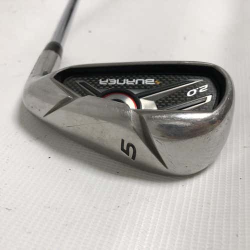 Used Taylormade Burner 2.0 5 Iron Steel Regular Golf Individual Irons