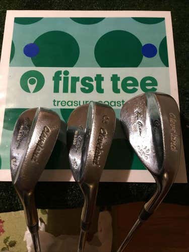 Cleveland Tour Action Reg. 588 Wedge Set (GW, SW, LW) Wedge Flex Steel Shafts