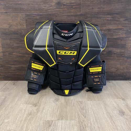 Senior XL CCM Premier Pro Chest and Arm Protector Pro Stock Goalie Chest Protector