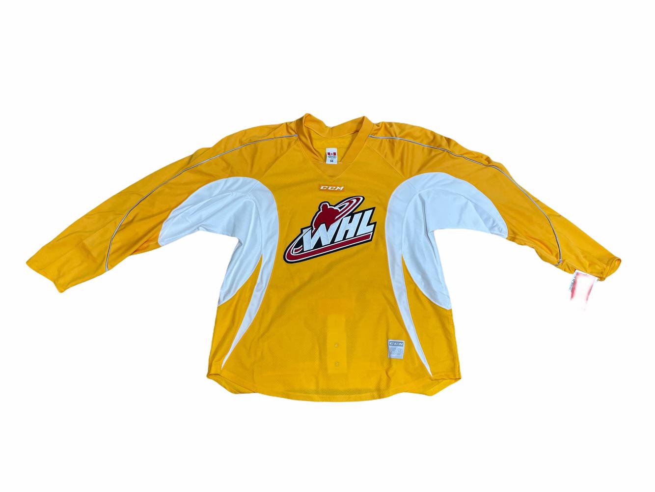 CCM Edge Custom Pro Stock Hockey Practice Jersey Thunderbirds AHL White 56 
