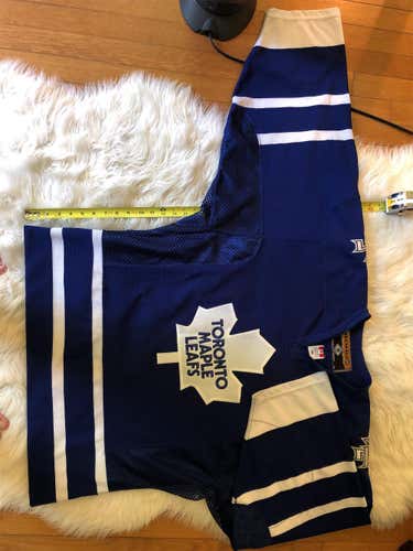 Vintage Maple Leafs Adult Size 46 Koho Pro Stock Return Jersey