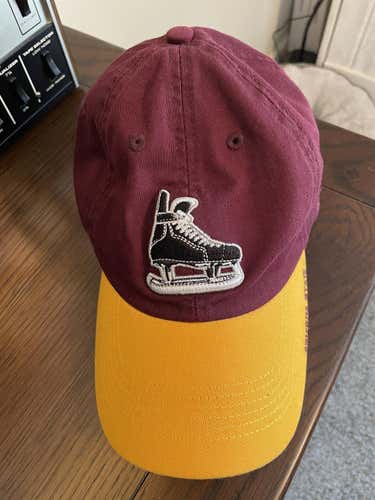 Arizona State Ice Hockey Old School Skate Adidas Hat - Used Unisex Adult One Size Fits All