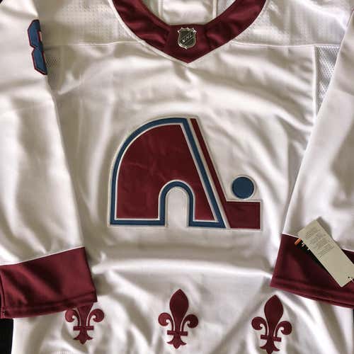 Colorado Avalanche Retro Nordiques Makar Hockey Jersey