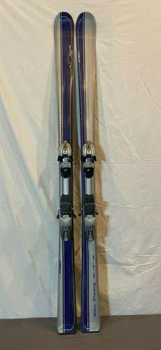 Atomic Slim Daddy 175cm 118-76-104 r=18m Skis w/Marker M 1000 Bindings GREAT