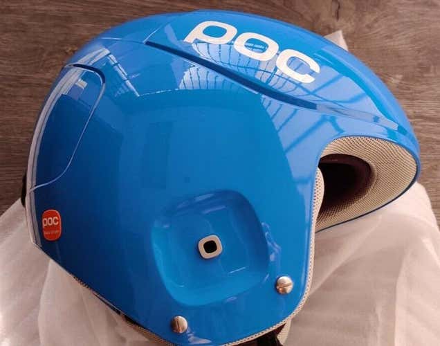 new POC Skull Orbic X Krypton Blue ski race Helmet MEDIUM 55-56 cm