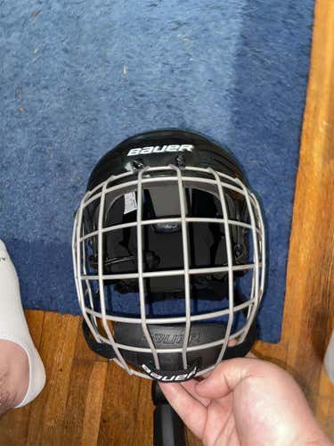 Black Used Large Bauer  Helmet