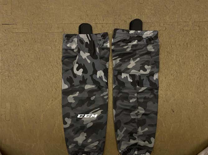 Black Senior  CCM  Socks