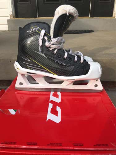 CCM Tacks 4092 Regular Width Size 7 Hockey Goalie Skates