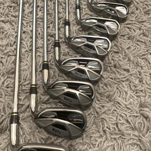 Men's Right Handed SQ Machspeed Regular Flex Steel Shaft Iron Set