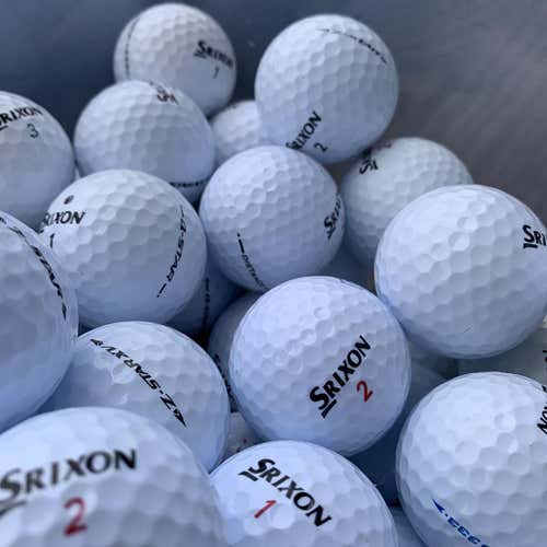 Used Srixon Q-Star, Z-Star, Soft Feel, Assorted 48 Pack (4 Dozen) Golf Balls