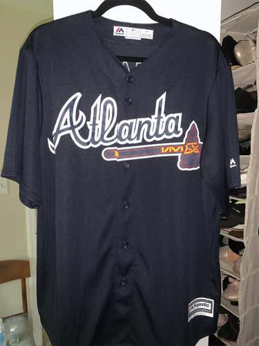 Atlanta Braves Andrelton Simmons Large Majestic Jersey