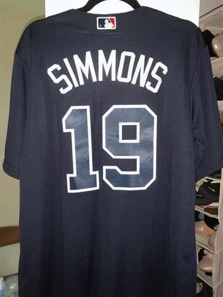 Atlanta Braves Andrelton Simmons Large Majestic Jersey