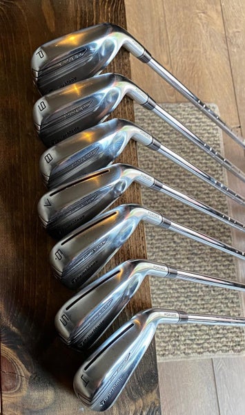 Men's Right Handed P790 Stiff Flex Steel Shaft Iron Set